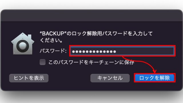 007-backup-disk-connection-password